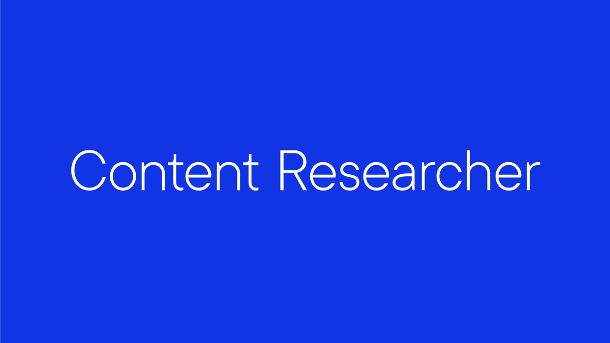 Content Researcher