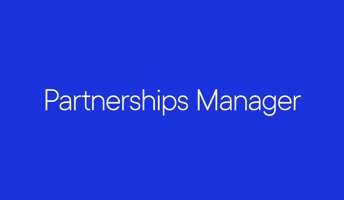 partnerships manager